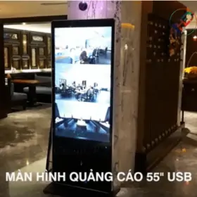 Thi công màn hình quảng cáo LCD treo tường 43 inch tại La Belle Vie Hotel - Hà Nội  