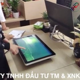 Lắp đặt màn hình LCD quảng cáo 22 inch tại Tổng cty Tư vấn xây dựng thủy lợi Việt Nam  