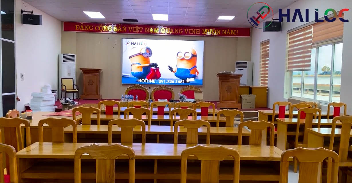 HaiLocvn Thi Công Màn hình LED P2.5 Ủy Ban Kiểm Tra tỉnh Lạng Sơn  