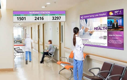 Màn hình LED trong bệnh viện và ứng dụng thực tế  