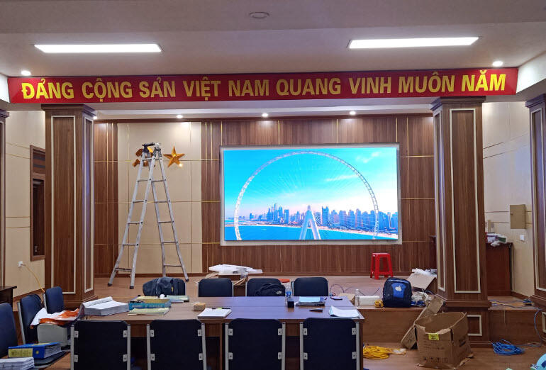 Công trình thi công màn hình Led tại Quảng Ninh  