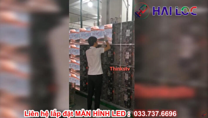 Thi Công Màn hình LED P1.25 Cao Cấp tại Cty Xuân Trường, KĐT Xuân Thành  