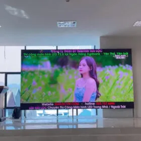 Thi công màn hình LED P2.5 tại Trụ Sở Khối doanh nghiệp Đà Lạt  