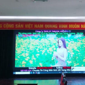 Thi công màn hình LED P2.5 thời trang ELISE Phan Chu Trinh, Thanh Hóa  