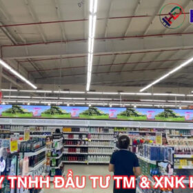 Thi Công Màn hình LED P3 siêu thị Go tỉnh Hải Dương  