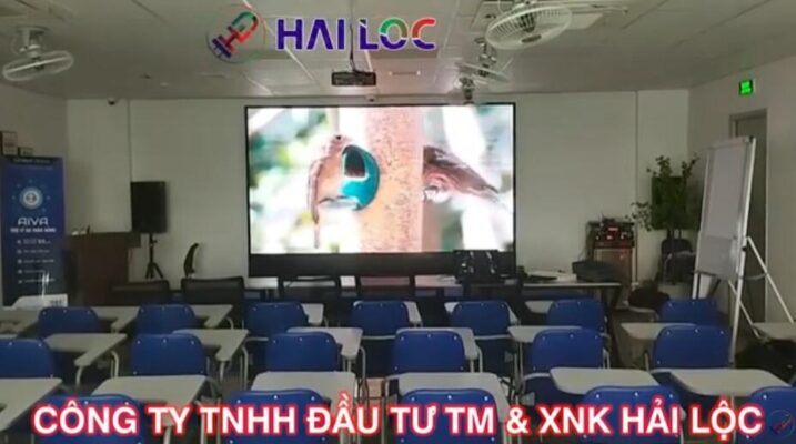Thi công màn hình LED phòng họp công ty tại Hà Nội  