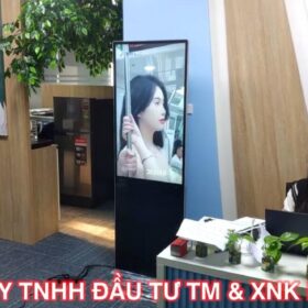 Hải Lộc thi công 4 màn hình Quảng Cáo Ngoài Trời 43 inch Ecopark Hưng Yên  